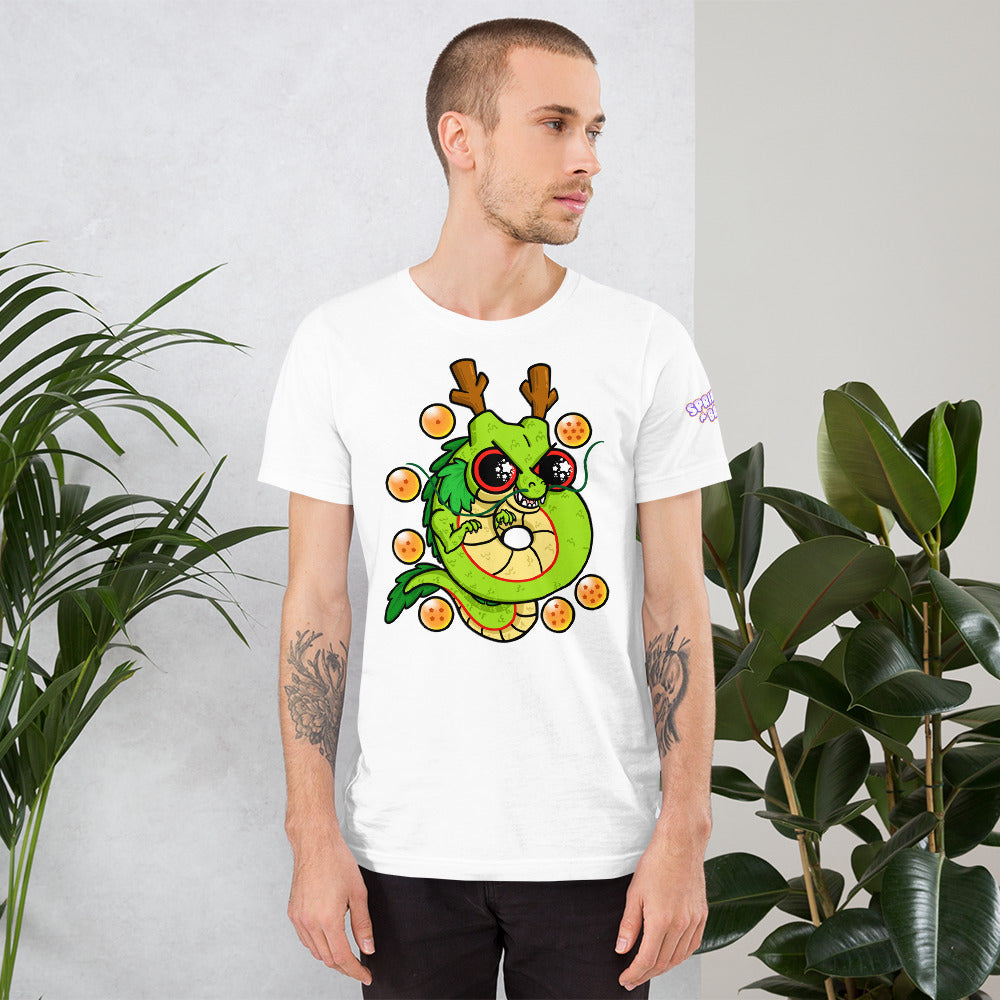 Shenron Short Sleeve Unisex T Shirt Sprinkle Bat